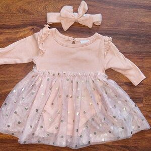 baby Girl Dress With Headband